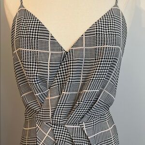 🇫🇷 L'AGENCE 100% Black and White Silk Lined Luxury Camisole